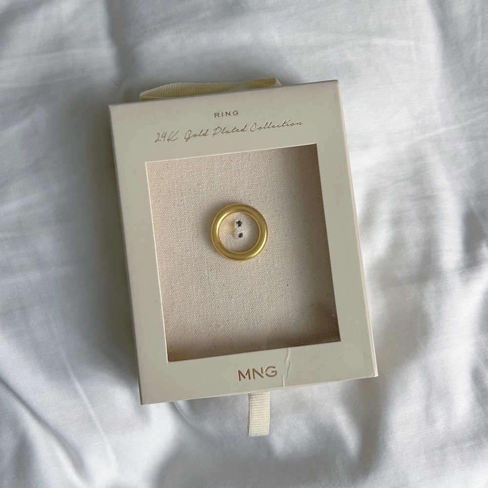 MANGO Gold Plated Ring